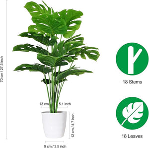 Artificial Monstera Deliciosa Plants