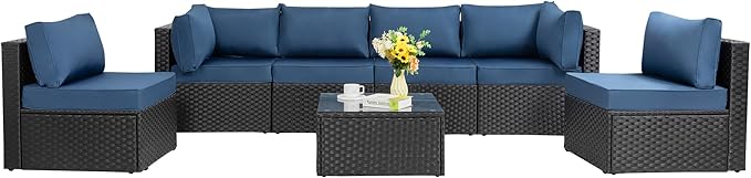 Outdoor Patio Sectional Sofa Couch