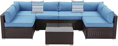 Outdoor Patio Sectional Sofa Couch