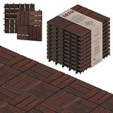 Waterproof Acacia Wood Patio Tiles